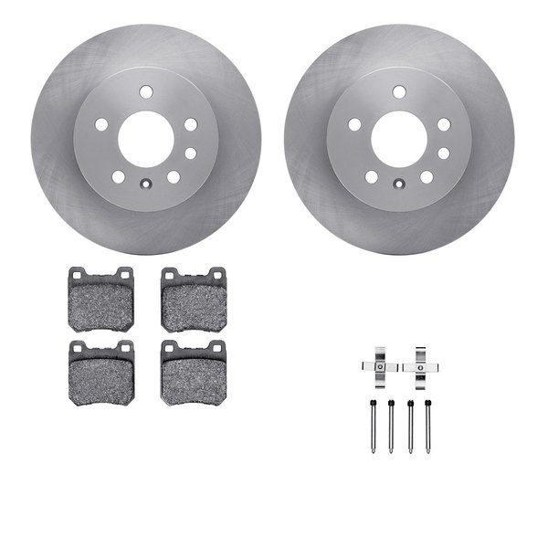 Dynamic Friction Co 6312-65012, Rotors with 3000 Series Ceramic Brake Pads includes Hardware 6312-65012